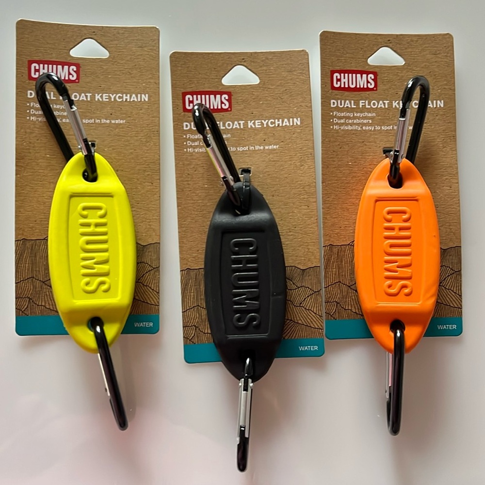 Set of 3 Chums Dual Float Keychain